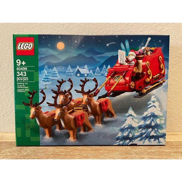 LEGO Santa's Sleigh Exclusive Kit Christmas Holiday Gift Set 40499 (SEALED) - Picture 1 of 2